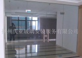 扬州【庆亚】商铺地弹簧钢化玻璃门测量订做安装价格