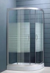 扬州庆亚玻璃移门——测量定制安装淋浴房隔断一平方米多少钱