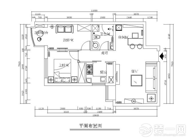 简约风格装修效果图